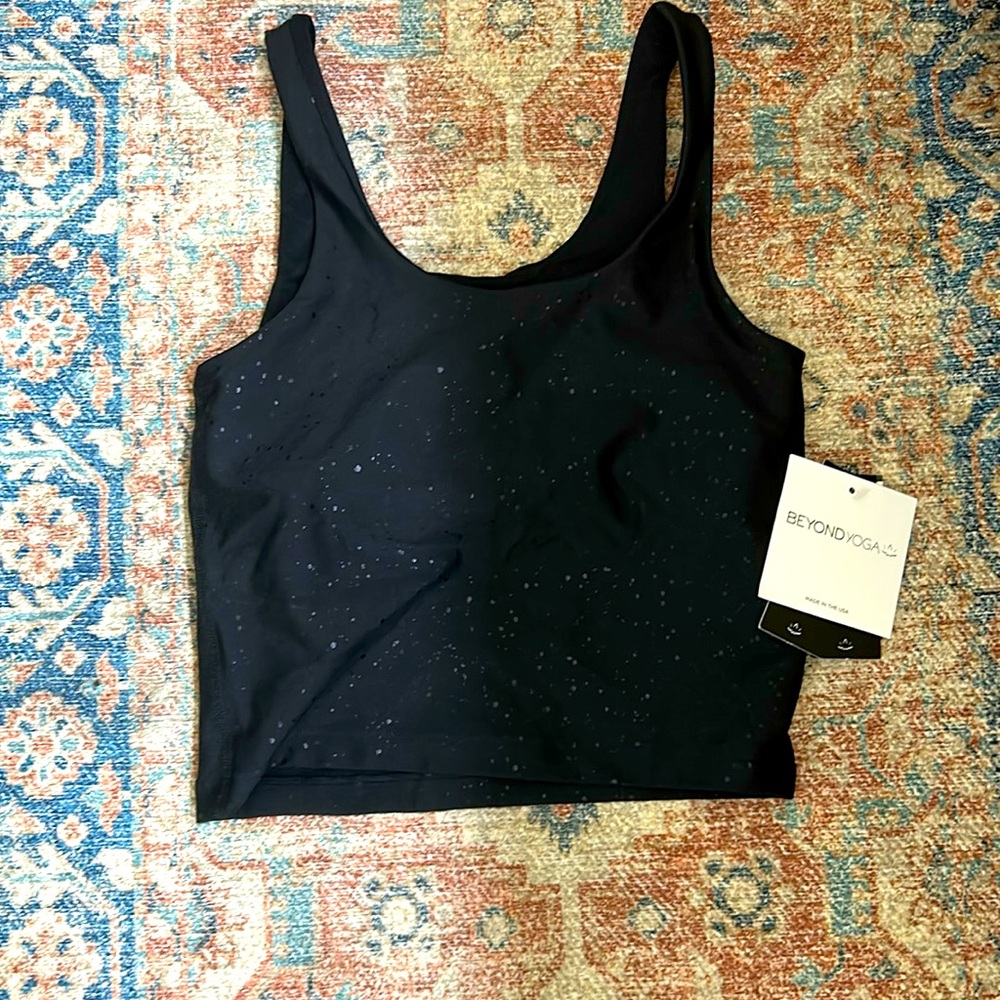 NWT Beyond Yoga cropped tank small